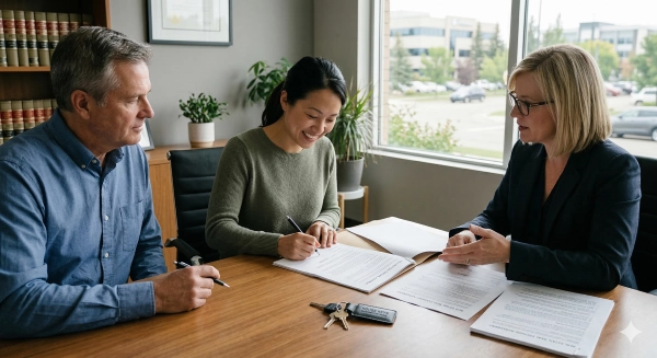 real-estate-closing-sherwood-park-lawyer-meeting