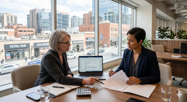Commercial lease issues in Alberta for businesses reviewing lease agreements with legal counsel